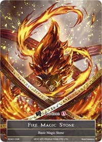 Fire Magic Stone - Alice Origin Starter Deck - Force of Will card