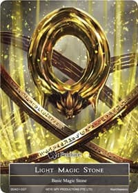 Light Magic Stone - Alice Origin Starter Deck - Force of Will card