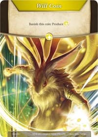 Will Coin - Coin-001 - Atom Seikhart - Alice Origin - Force of Will card