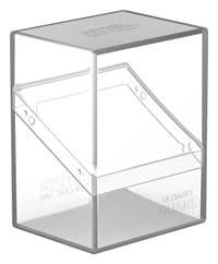 Boulder Deck Case - Clear (Holds 80+) - Ultimate Guard Deck Boxes - Deck Boxes card