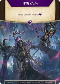 Will Coin - Coin-009 - Lich - Alice Origin - Force of Will card