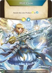 Will Coin - Coin-011 - Faria - Alice Origin - Force of Will card