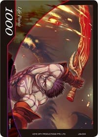 Life Point - Life-004 - Melgis, King of Conquest - Alice Origin - Force of Will card