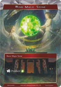 Wind Magic Stone - Alice Origin Memoria Cards - Force of Will card