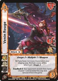 Venin Rouge - SoulCalibur VI: Libra of Souls - UniVersus card