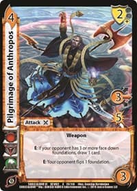 Pilgrimage of Anthropos - SoulCalibur VI: Libra of Souls - UniVersus card