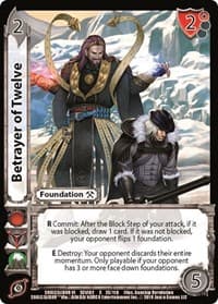 Betrayer of the Twelve - SoulCalibur VI: Libra of Souls - UniVersus card