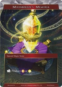 Moonbreeze's Memoria - Alice Origin Memoria Cards - Force of Will card