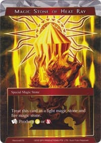 Magic Stone of Heat Ray - Alice Origin Memoria Cards - Force of Will card