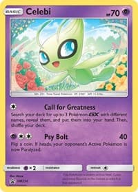 Celebi - SM224 - SM Promos - Pokemon card