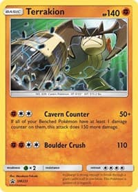 Terrakion - SM223 - SM Promos - Pokemon card
