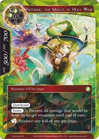 Fiethsing, the Magus of Holy Wind - Alice Origin Memoria Cards - Force of Will card