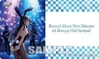 Weiss Schwarz Preorder Playmat - Rascal Does Not Dream of Bunny Girl Senpai - Bushiroad Playmats - Playmats card