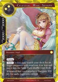 Celestial Wing Seraph - Alice Origin Memoria Cards - Force of Will card