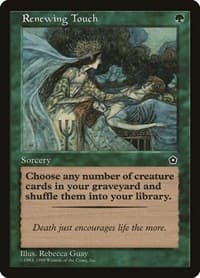 Renewing Touch - Portal Second Age - Magic: The Gathering card