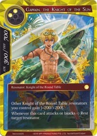Gawain, the Knight of the Sun - Alice Origin Memoria Cards - Force of Will card