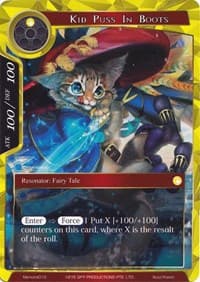 Kid Puss in Boots - Alice Origin Memoria Cards - Force of Will card