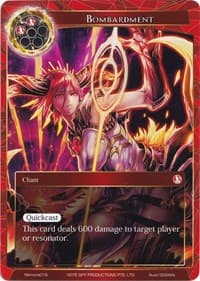 Bombardment - Alice Origin Memoria Cards - Force of Will card