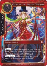 Keeper of the Present, Verdandi - Alice Origin Memoria Cards - Force of Will card