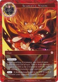 Scarlet's Vision - Alice Origin Memoria Cards - Force of Will card