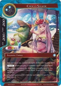 Croco-Shark - Alice Origin Memoria Cards - Force of Will card