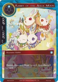 Rabbit of the Aqua Moon - Alice Origin Memoria Cards - Force of Will card