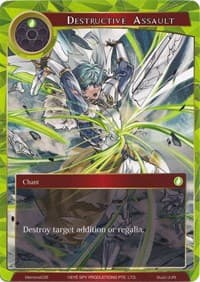 Destructive Assault - Alice Origin Memoria Cards - Force of Will card