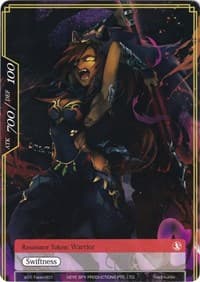 Warrior Token - Alice Origin - Force of Will card