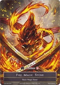 Fire Magic Stone - AO1MS-003 - Alice Origin - Force of Will card