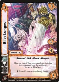 Bile Lunges - SoulCalibur VI: Libra of Souls - UniVersus card