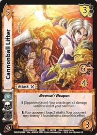 Cannonball Lifter - SoulCalibur VI: Libra of Souls - UniVersus card