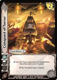 Conquest of Terror - SoulCalibur VI: Libra of Souls - UniVersus card
