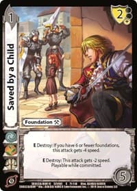 Saved by a Child - SoulCalibur VI: Libra of Souls - UniVersus card