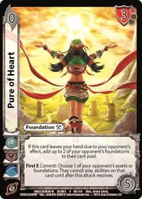 Pure of Heart - SoulCalibur VI: Libra of Souls - UniVersus card
