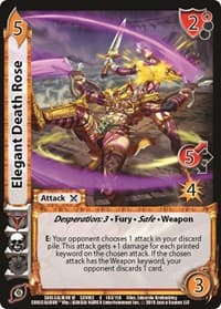 Elegant Death Rose - SoulCalibur VI: Libra of Souls - UniVersus card