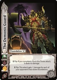 The Demonic Guard - SoulCalibur VI: Libra of Souls - UniVersus card