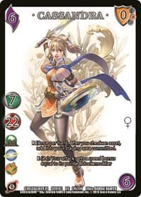 Cassandra - SoulCalibur VI: Libra of Souls - UniVersus card