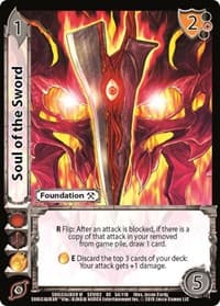 Soul of the Sword - SoulCalibur VI: Libra of Souls - UniVersus card