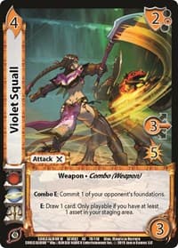 Violet Squall - SoulCalibur VI: Libra of Souls - UniVersus card