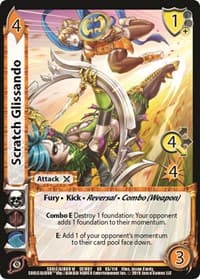 Scratch Glissando - SoulCalibur VI: Libra of Souls - UniVersus card