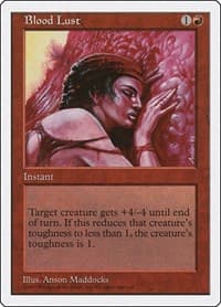 Blood Lust - Fifth Edition - Magic: The Gathering card