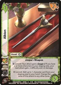 Albion - SoulCalibur VI: Libra of Souls - UniVersus card