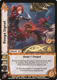 Rouge Signet - SoulCalibur VI: Libra of Souls - UniVersus card
