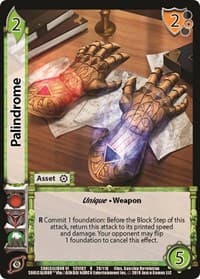 Palindrome - SoulCalibur VI: Libra of Souls - UniVersus card