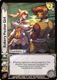 Bakery Poster Girl - SoulCalibur VI: Libra of Souls - UniVersus card