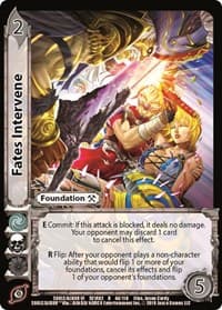 Fates Intervene - SoulCalibur VI: Libra of Souls - UniVersus card