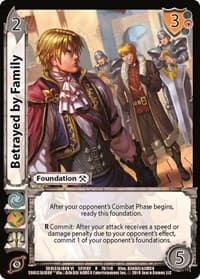Betrayed by Family - SoulCalibur VI: Libra of Souls - UniVersus card