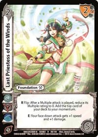 Last Priestess of the Winds - SoulCalibur VI: Libra of Souls - UniVersus card