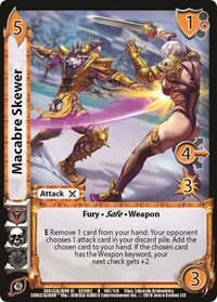 Macabre Skewer - SoulCalibur VI: Libra of Souls - UniVersus card