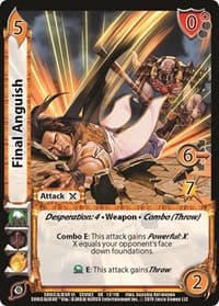Final Anguish - SoulCalibur VI: Libra of Souls - UniVersus card
